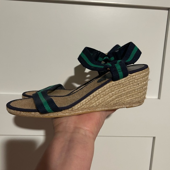 Lauren Ralph Lauren Women's Wedged Espadrille Sandals Size 9 - Picture 4 of 9